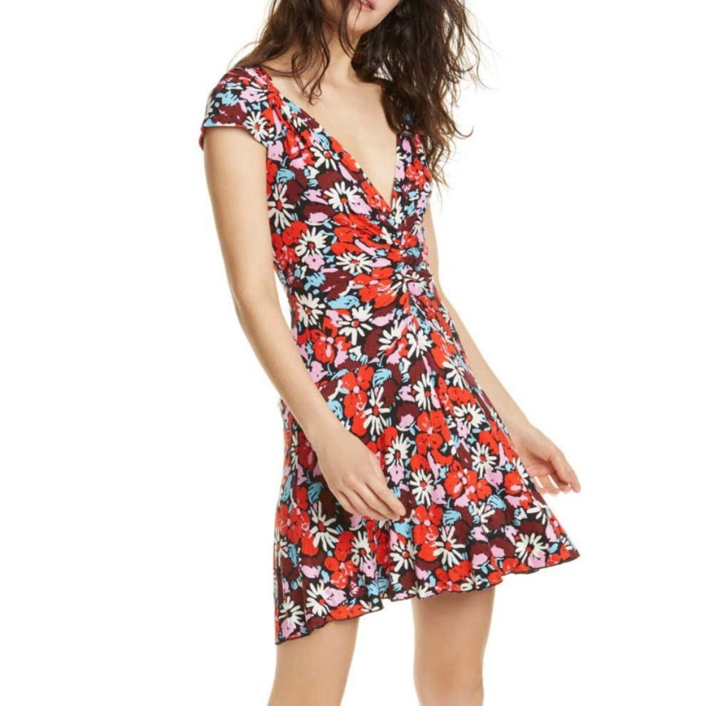 Free People Key to Your Heart Mini Dress